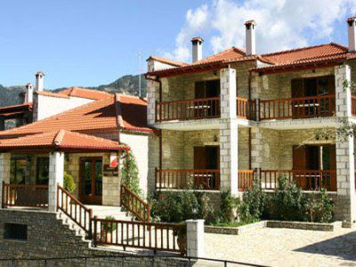 Village Inn Ano Chora Extérieur photo